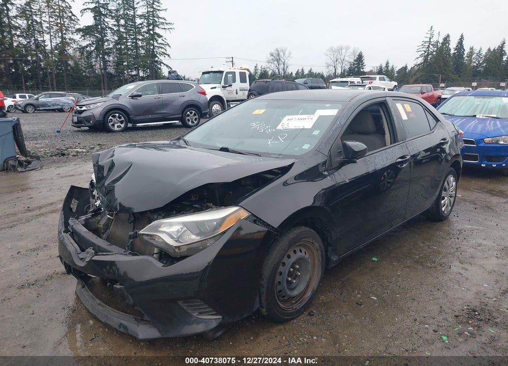2015 TOYOTA COROLLA VIN: 2T1BURHE4FC262457