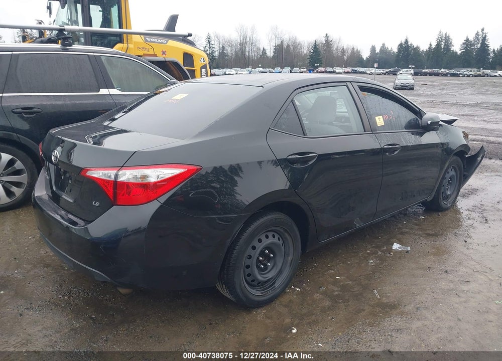 2015 TOYOTA COROLLA VIN: 2T1BURHE4FC262457