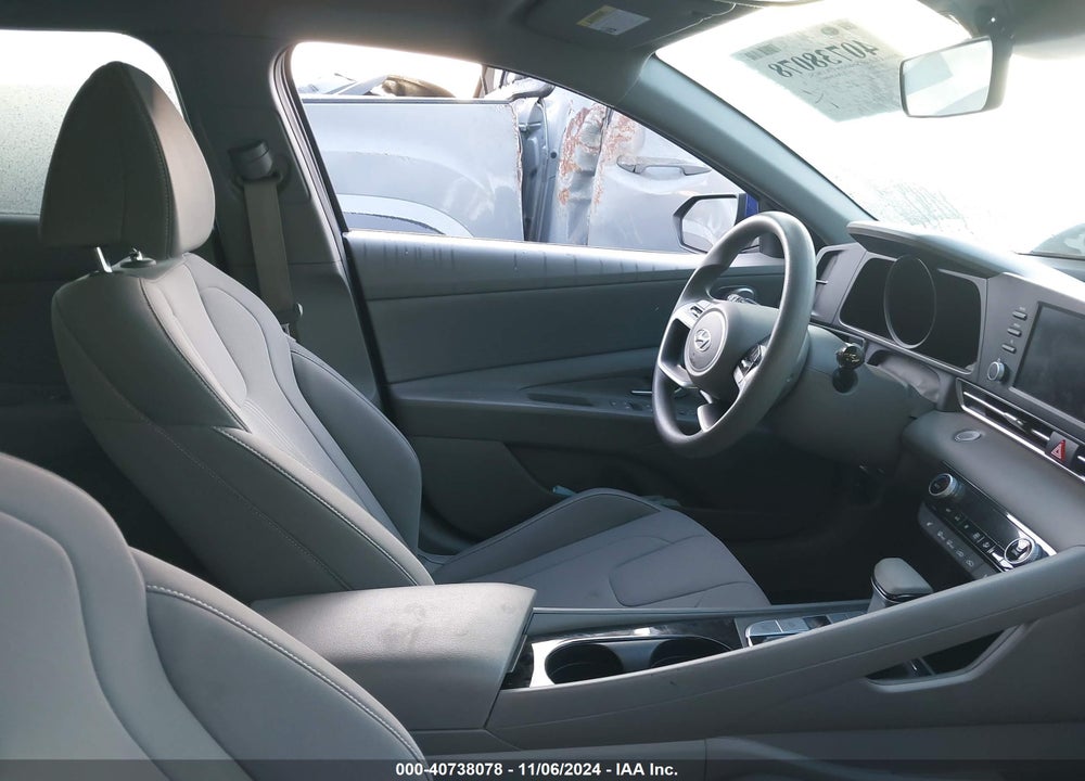 2023 HYUNDAI ELANTRA HYBRID BLUE VIN: KMHLM4AJ1PU088345