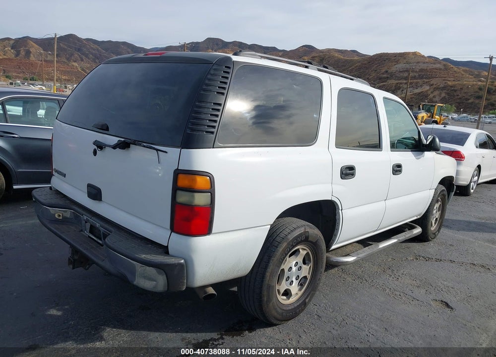 2006 CHEVROLET TAHOE LS VIN: 1GNEC13V36R123443