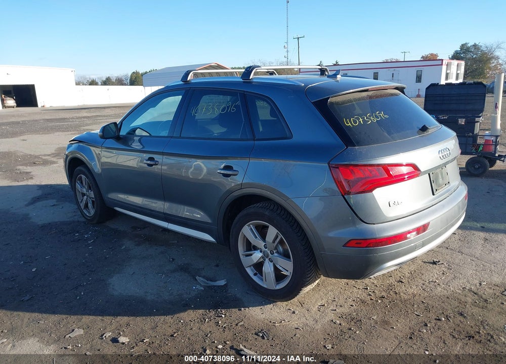 2018 AUDI Q5 2.0T PREMIUM/2.0T TECH PREMIUM VIN: WA1ANAFYXJ2019017
