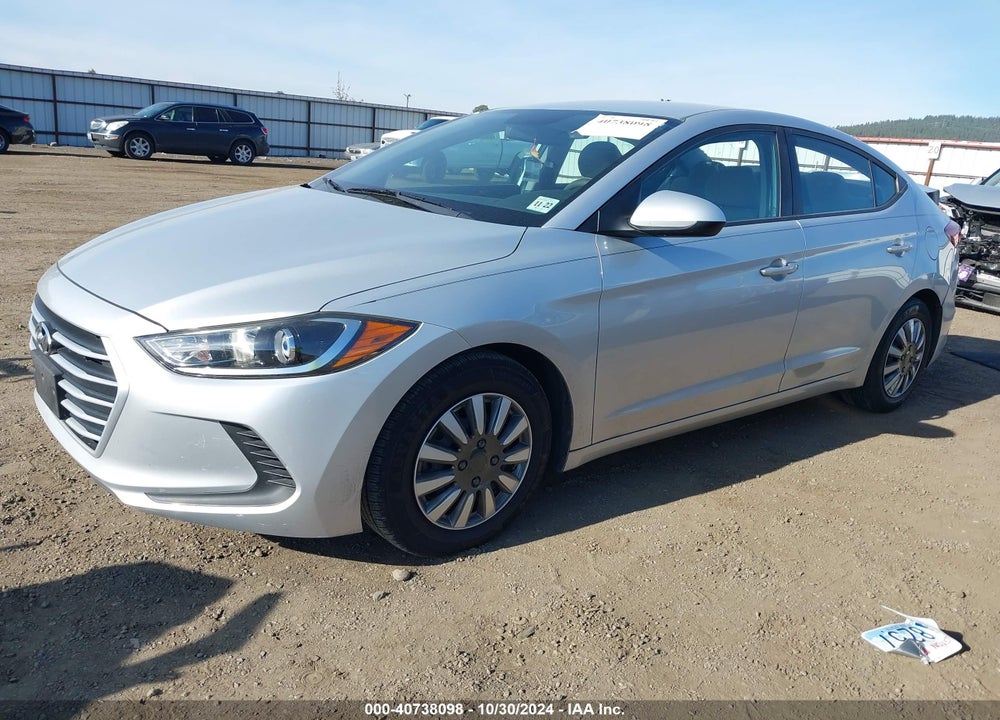 2017 HYUNDAI ELANTRA SE VIN: KMHD74LF4HU393389