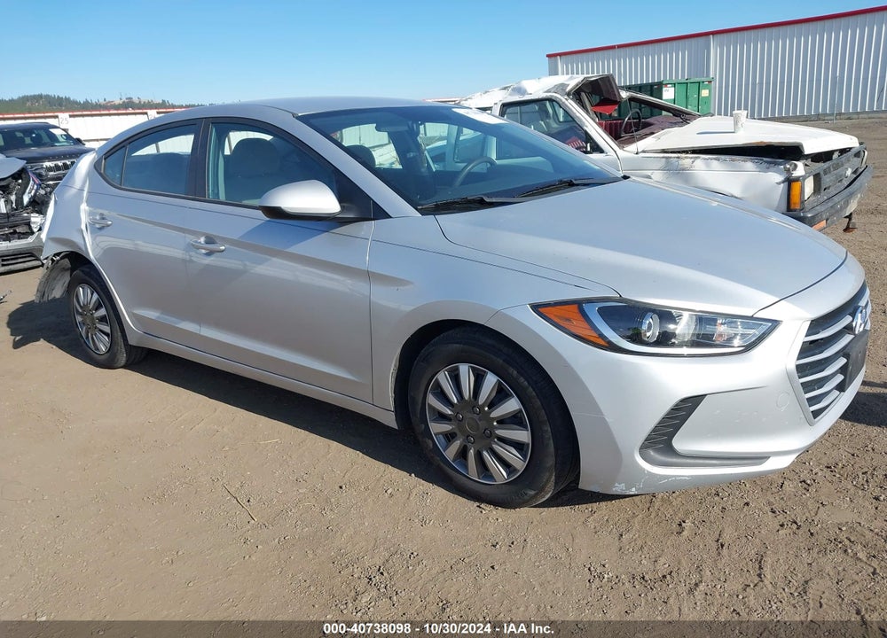 2017 HYUNDAI ELANTRA SE VIN: KMHD74LF4HU393389