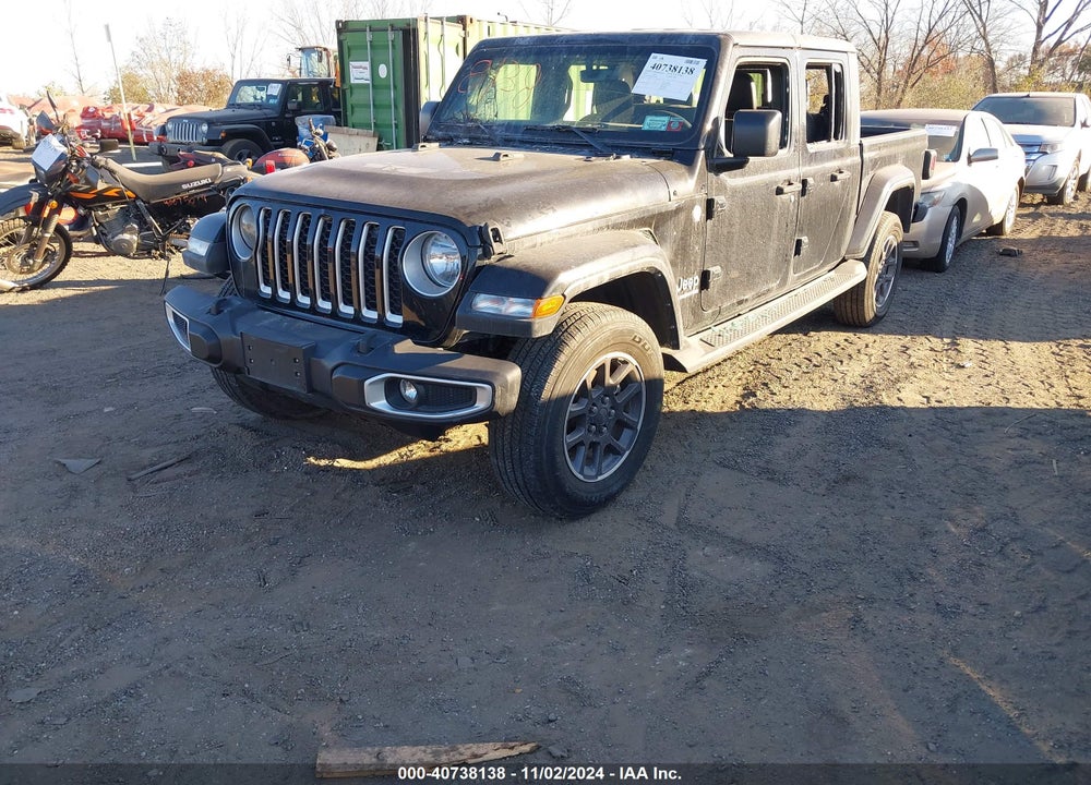 2022 JEEP GLADIATOR OVERLAND 4X4 VIN: 1C6HJTFG6NL142999