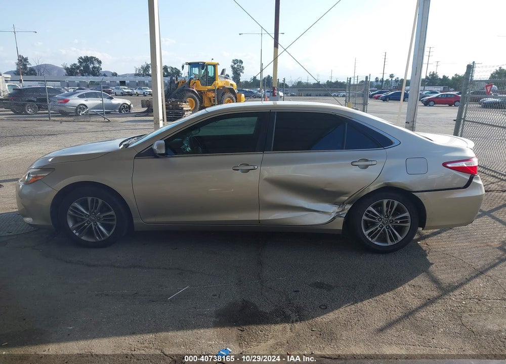 2016 TOYOTA CAMRY SE VIN: 4T1BF1FK2GU137073