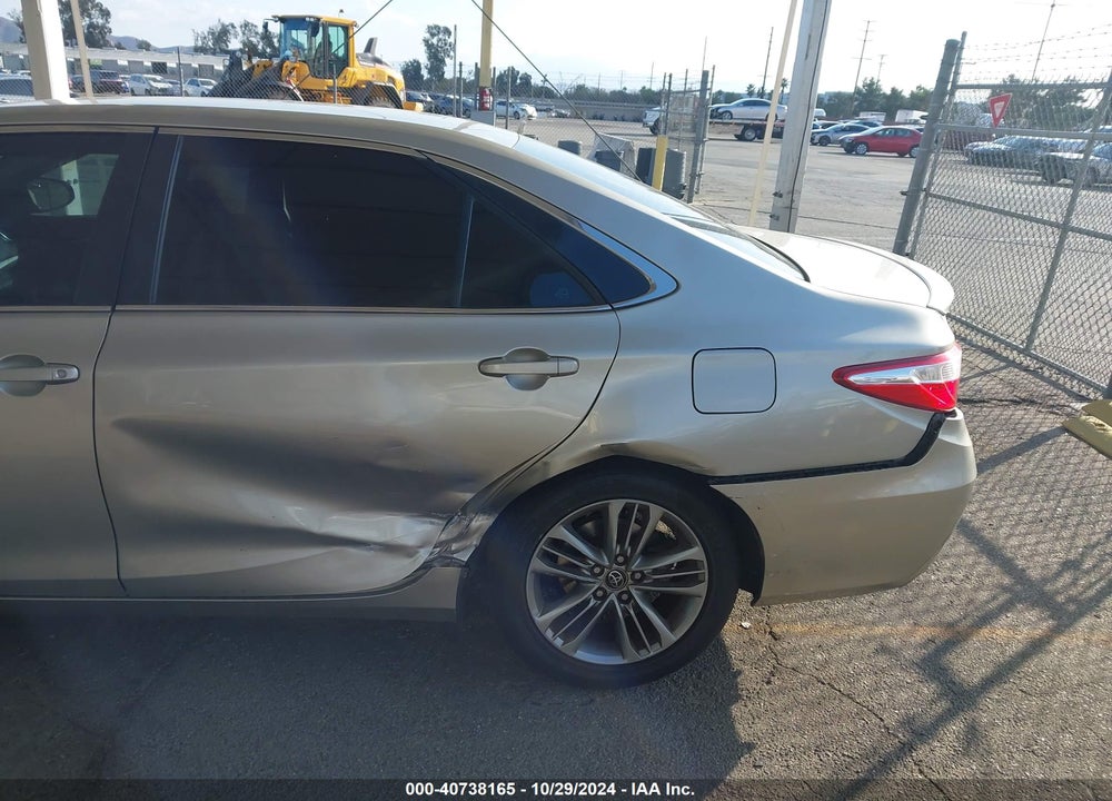 2016 TOYOTA CAMRY SE VIN: 4T1BF1FK2GU137073