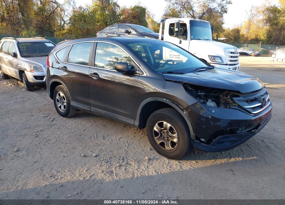 2013 HONDA CR-V LX VIN: 5J6RM3H39DL046601