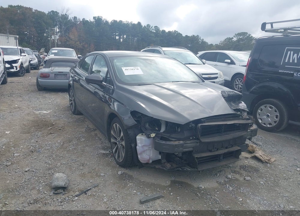 2019 FORD FUSION SE VIN: 3FA6P0T97KR236489