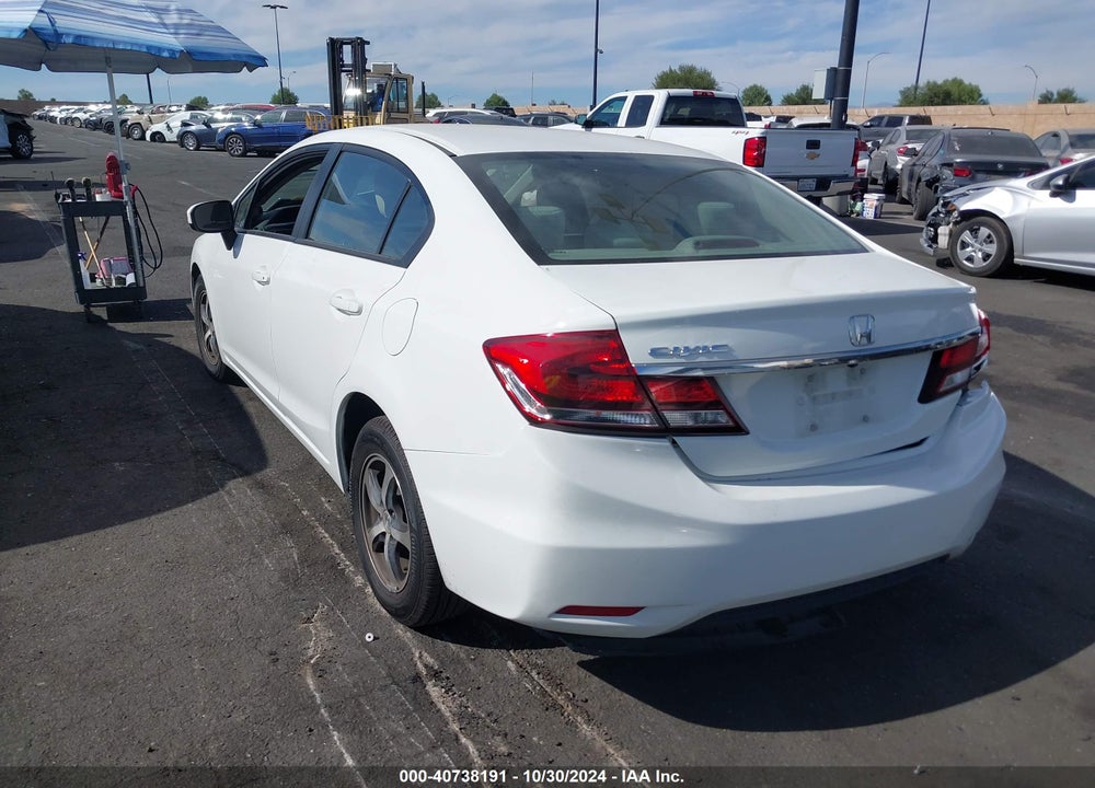 2015 HONDA CIVIC SE VIN: 19XFB2F73FE703578