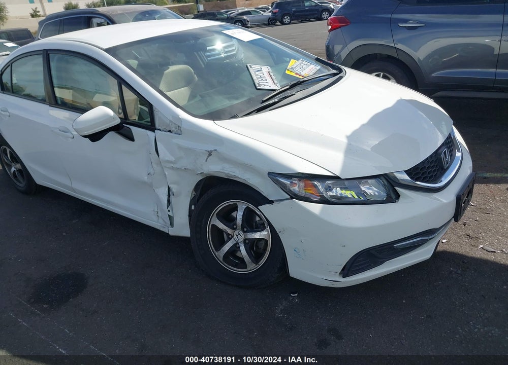 2015 HONDA CIVIC SE VIN: 19XFB2F73FE703578