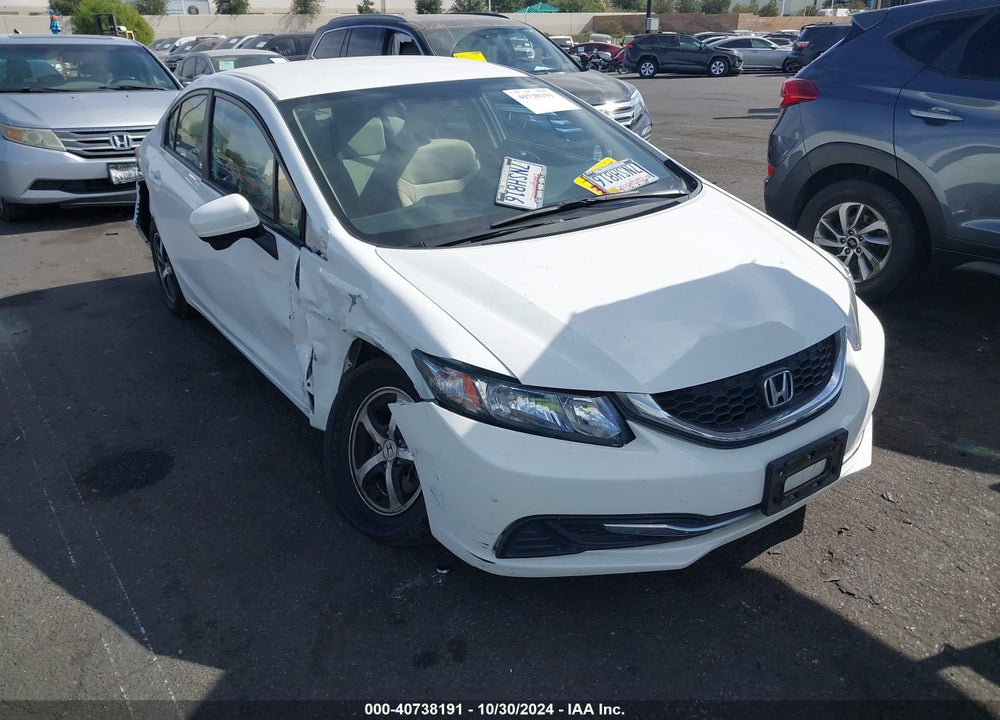 2015 HONDA CIVIC SE VIN: 19XFB2F73FE703578