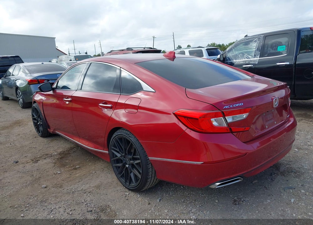 2018 HONDA ACCORD TOURING VIN: 1HGCV1F98JA139588