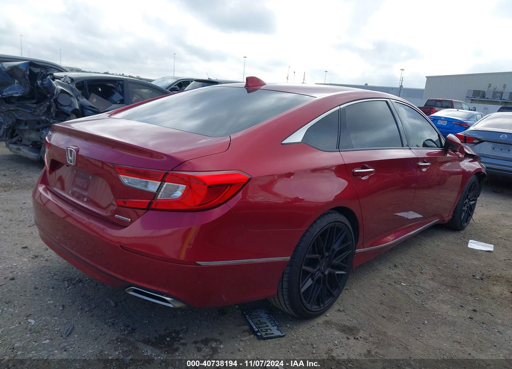 2018 HONDA ACCORD TOURING VIN: 1HGCV1F98JA139588