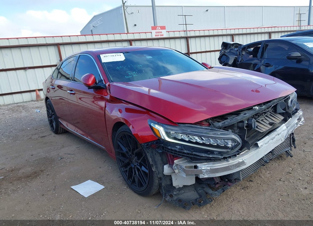 2018 HONDA ACCORD TOURING VIN: 1HGCV1F98JA139588
