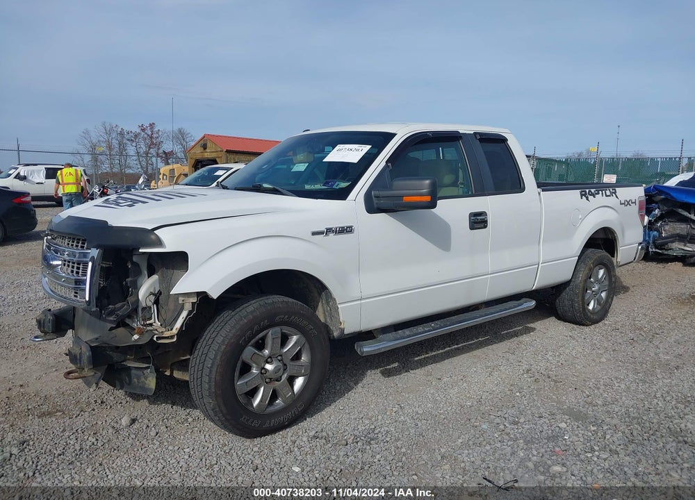 2013 FORD F-150 XLT VIN: 1FTFX1EF2DFC96621