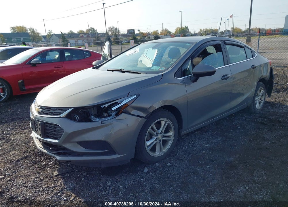 2017 CHEVROLET CRUZE LT AUTO VIN: 1G1BE5SM2H7272858