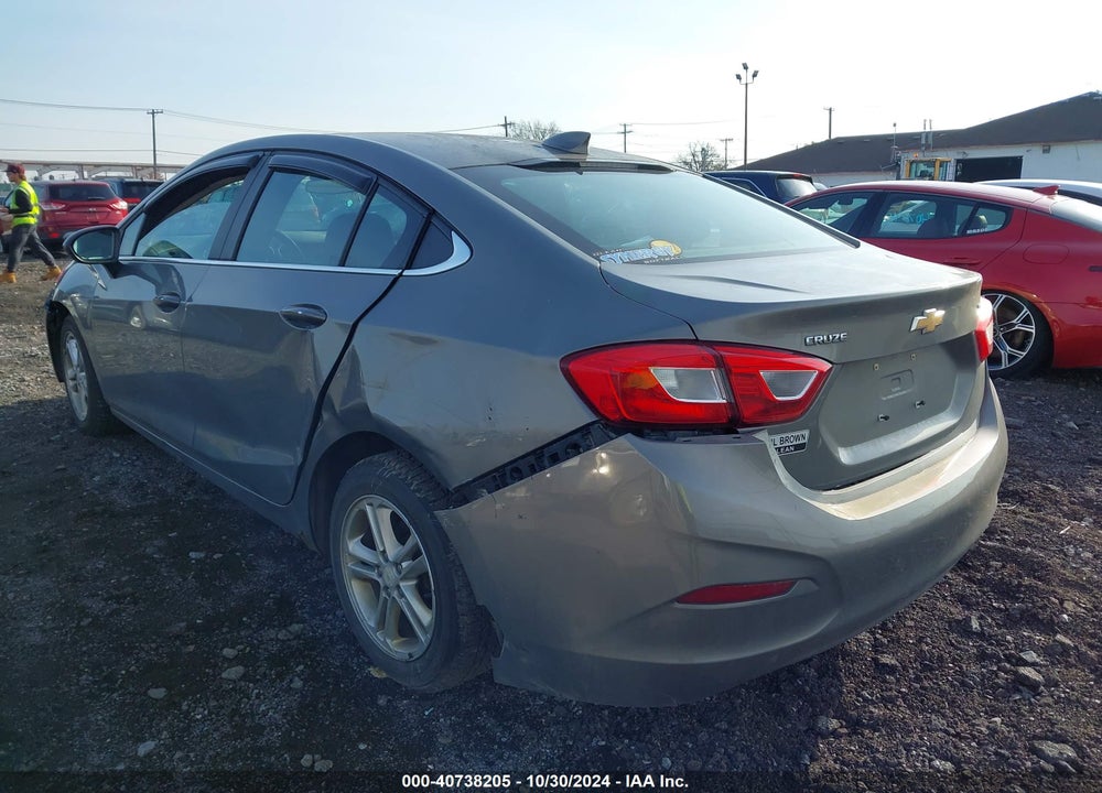 2017 CHEVROLET CRUZE LT AUTO VIN: 1G1BE5SM2H7272858
