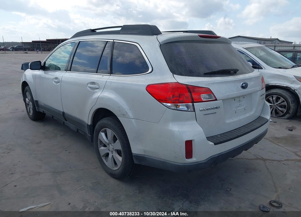 2012 SUBARU OUTBACK 2.5I VIN: 4S4BRBAC6C3233575