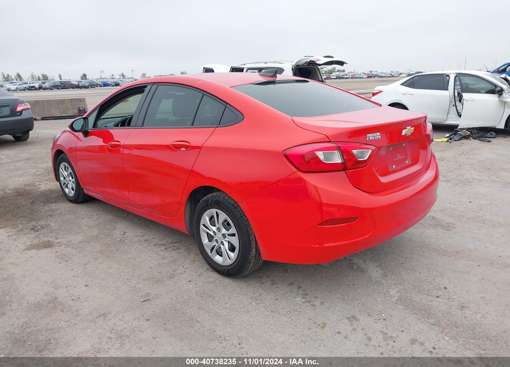 2019 CHEVROLET CRUZE LS VIN: 1G1BC5SMXK7129833