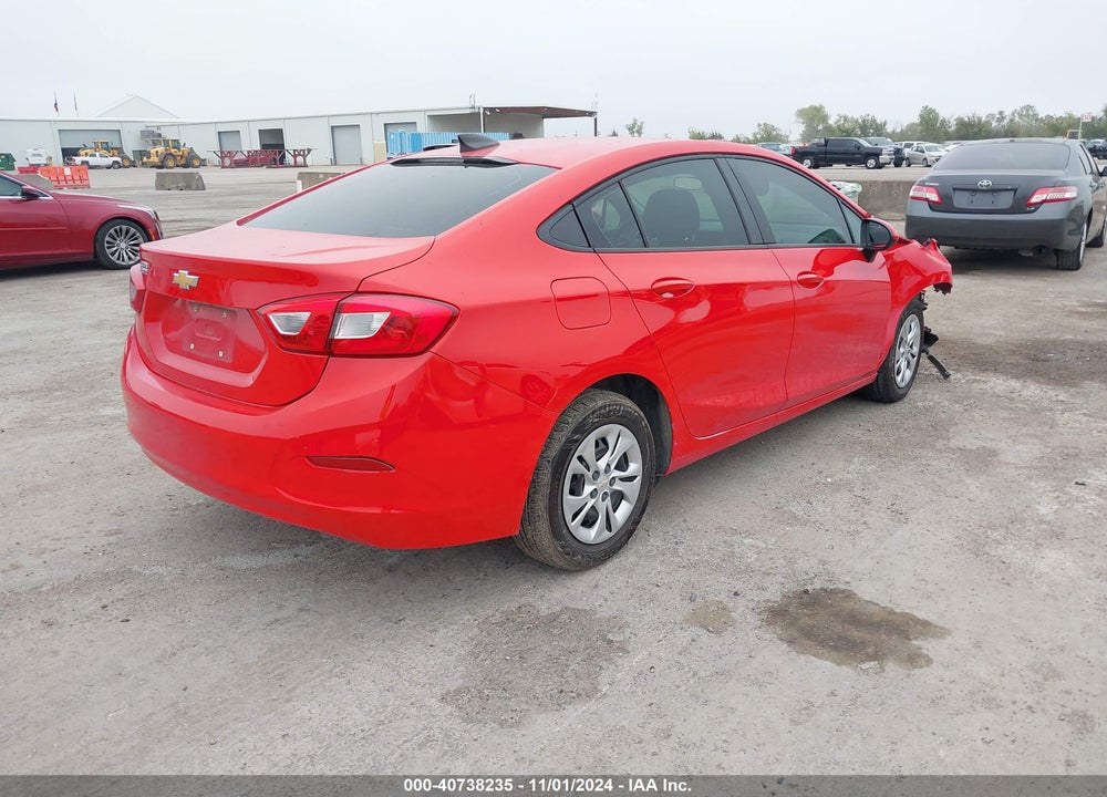 2019 CHEVROLET CRUZE LS VIN: 1G1BC5SMXK7129833