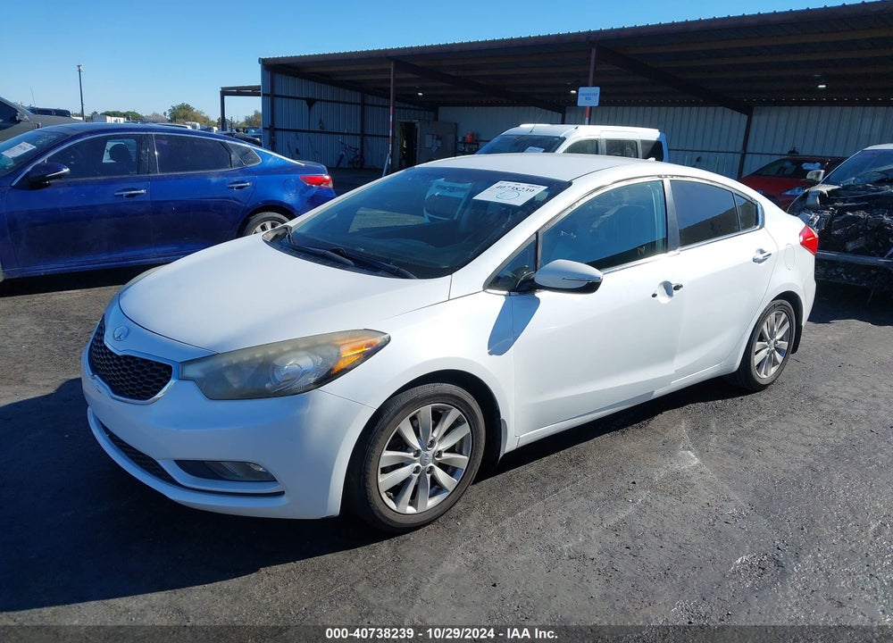 2014 KIA FORTE EX VIN: KNAFX4A86E5103531