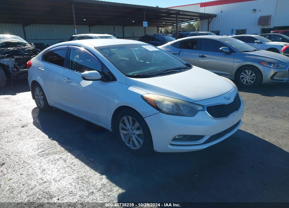 2014 KIA FORTE EX VIN: KNAFX4A86E5103531