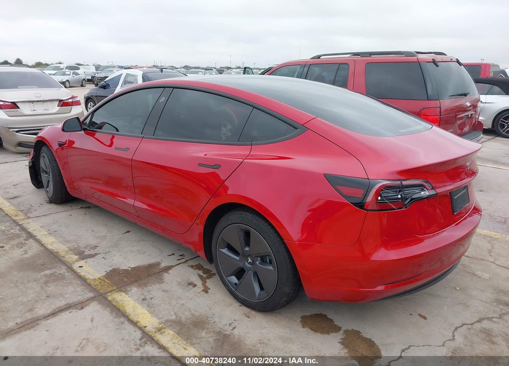2023 TESLA MODEL 3 REAR-WHEEL DRIVE VIN: 5YJ3E1EA4PF714537