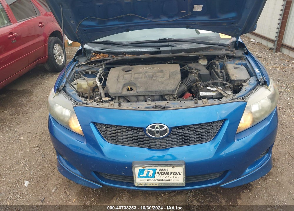 2009 TOYOTA COROLLA S VIN: 1NXBU40EX9Z132460