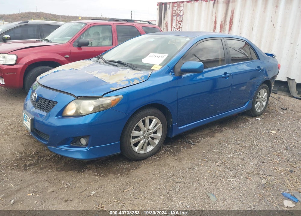 2009 TOYOTA COROLLA S VIN: 1NXBU40EX9Z132460
