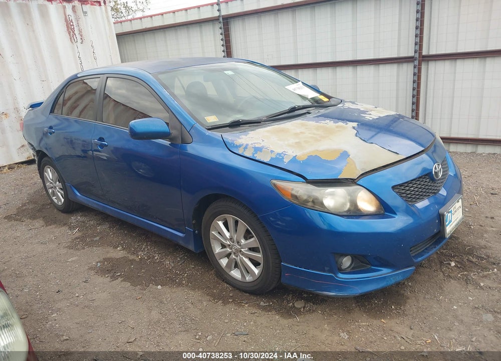 2009 TOYOTA COROLLA S VIN: 1NXBU40EX9Z132460