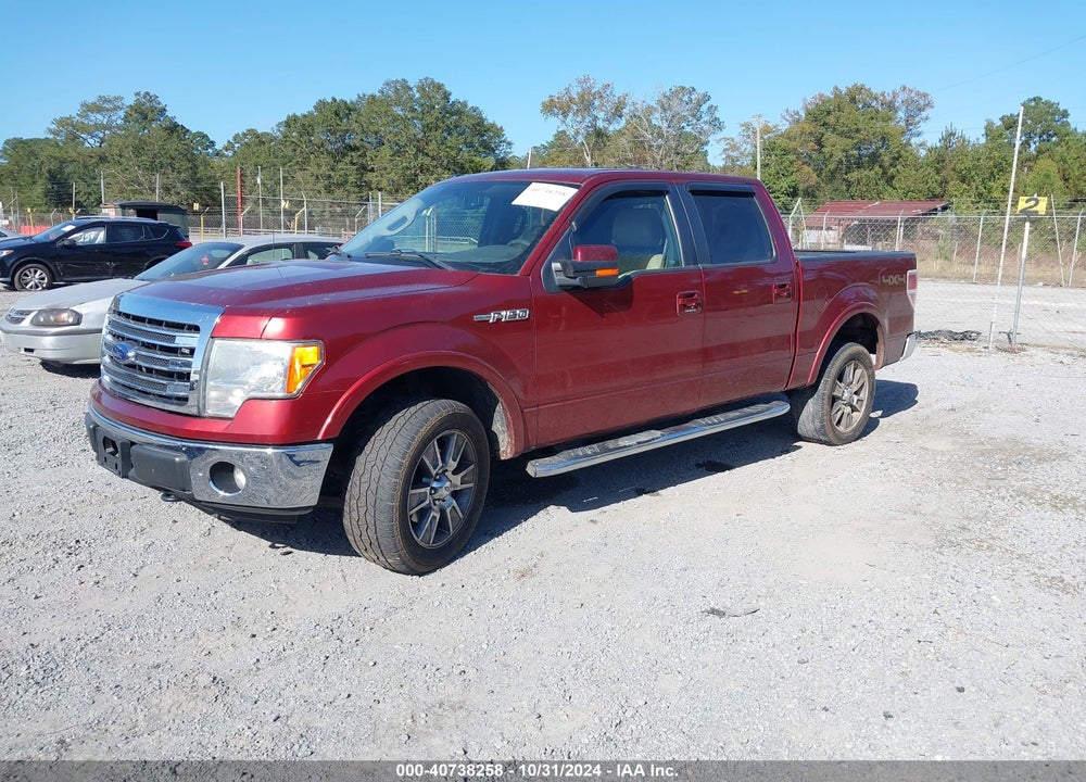 2014 FORD F-150 LARIAT VIN: 1FTFW1EF3EKF14657