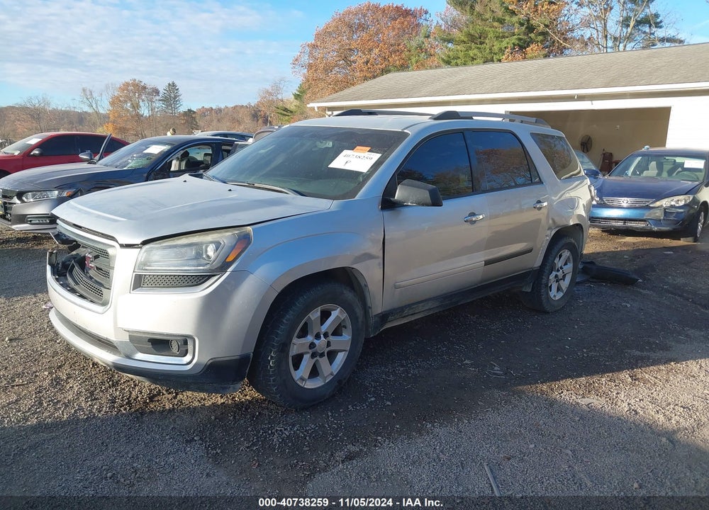 2016 GMC ACADIA SLE-2 VIN: 1GKKVPKDXGJ126197