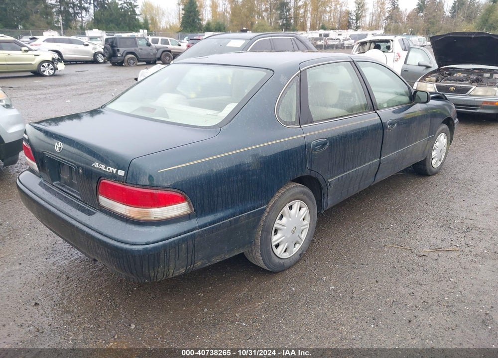 1997 TOYOTA AVALON XL VIN: 4T1BF12B4VU156405