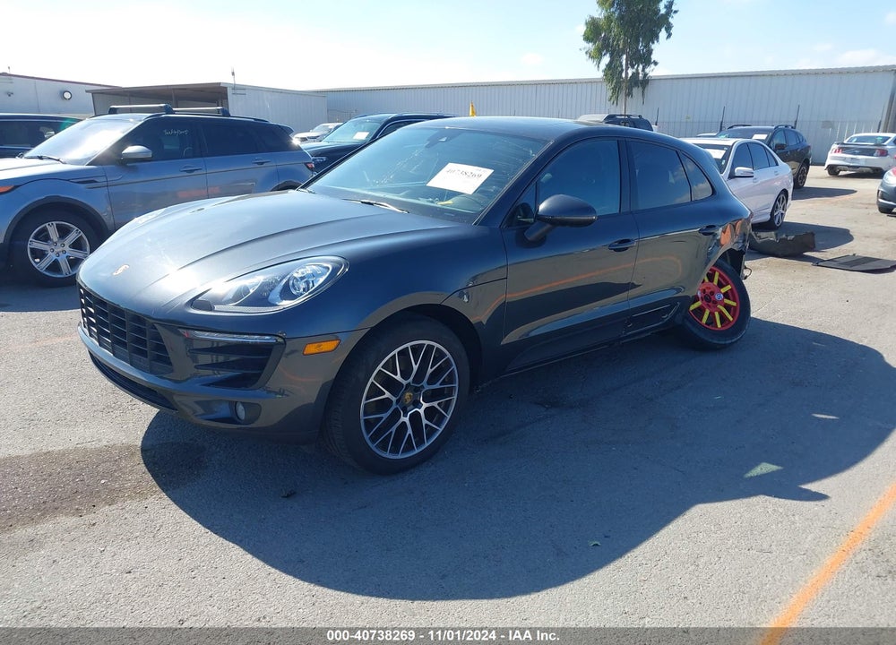 2017 PORSCHE MACAN VIN: WP1AA2A5XHLB02602