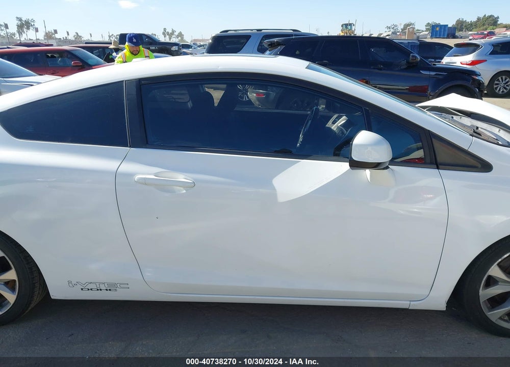 2012 HONDA CIVIC SI VIN: 2HGFG4A55CH700654