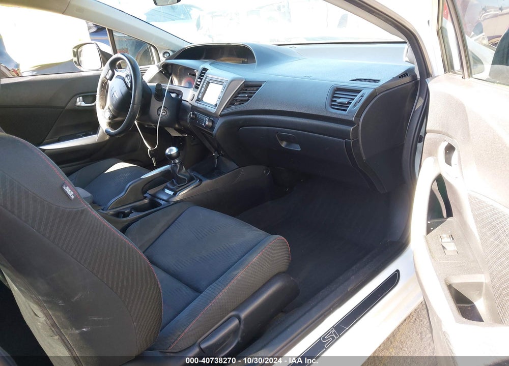 2012 HONDA CIVIC SI VIN: 2HGFG4A55CH700654