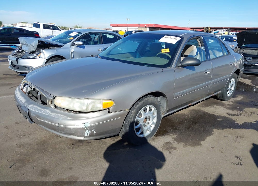2002 BUICK CENTURY CUSTOM VIN: 2G4WS52J821216804