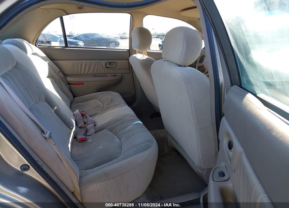 2002 BUICK CENTURY CUSTOM VIN: 2G4WS52J821216804