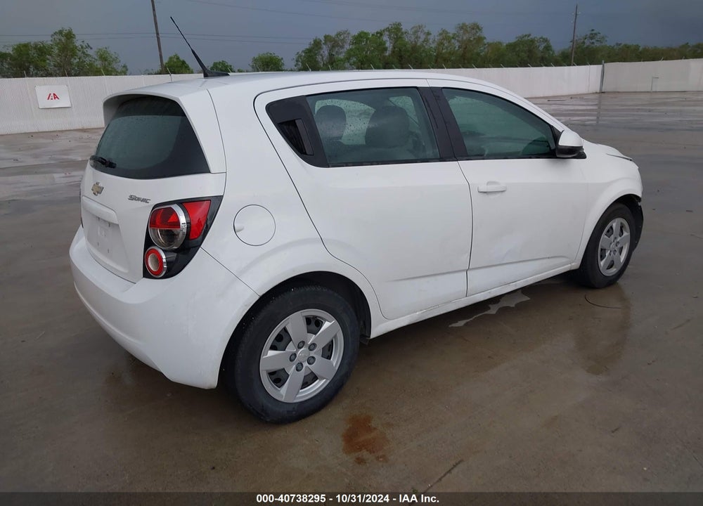 2014 CHEVROLET SONIC LS AUTO VIN: 1G1JA6SH5E4237339