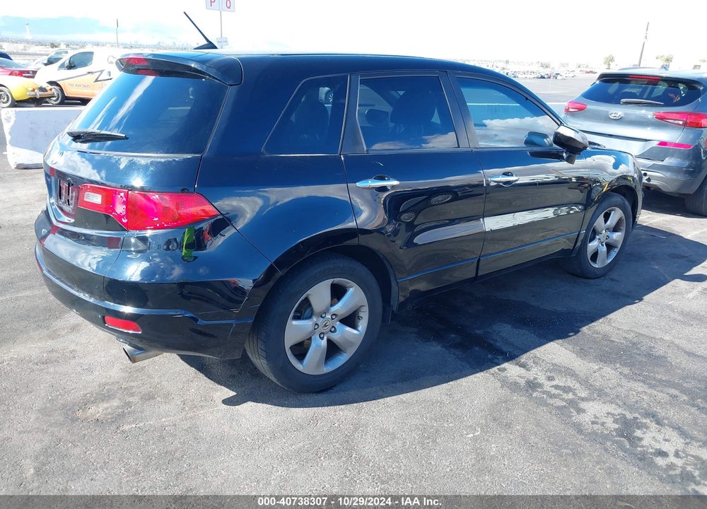 2008 ACURA RDX VIN: 5J8TB18598A004598