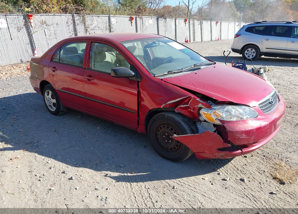2007 TOYOTA COROLLA CE VIN: JTDBR32E370107708