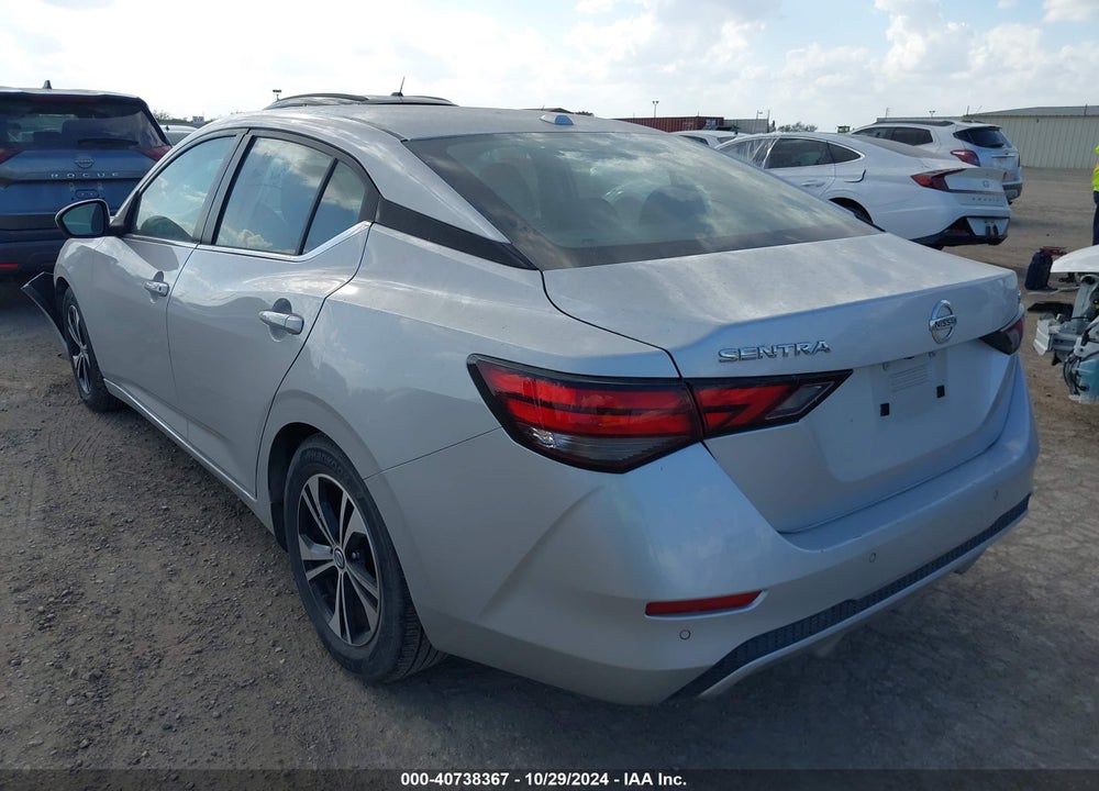 2022 NISSAN SENTRA SV XTRONIC CVT VIN: 3N1AB8CV1NY242378