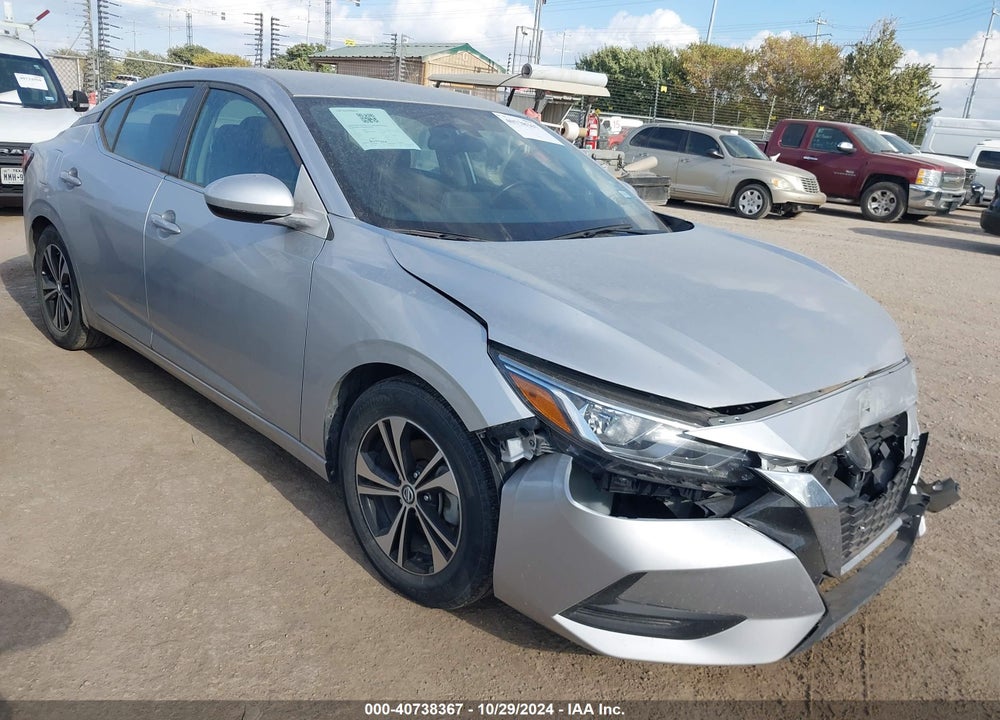 2022 NISSAN SENTRA SV XTRONIC CVT VIN: 3N1AB8CV1NY242378