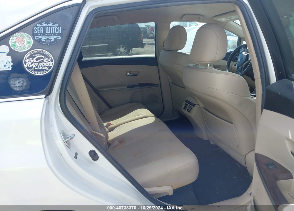 2013 TOYOTA VENZA LE VIN: 4T3BA3BBXDU036012