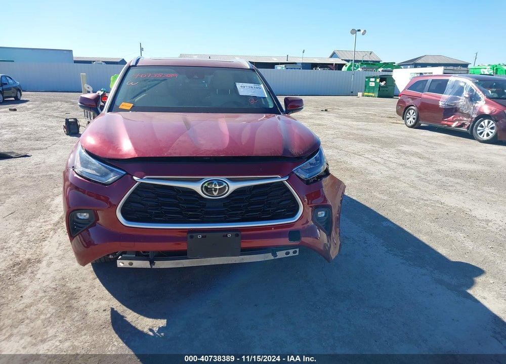 2020 TOYOTA HIGHLANDER XLE VIN: 5TDGZRAH0LS007464