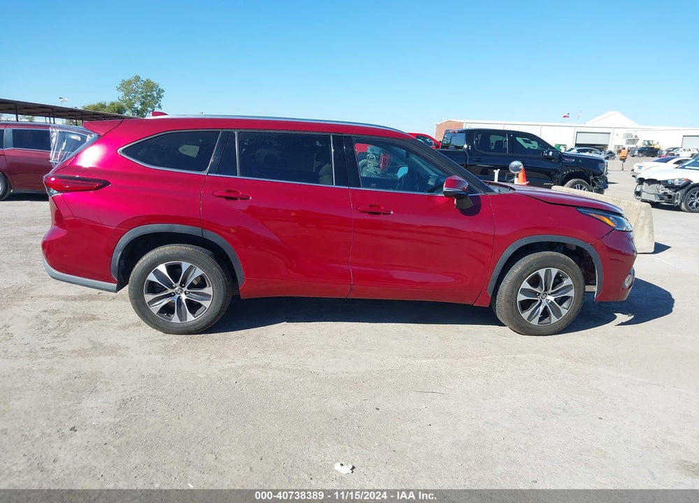 2020 TOYOTA HIGHLANDER XLE VIN: 5TDGZRAH0LS007464