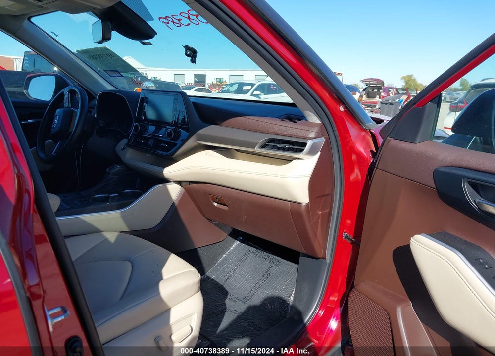 2020 TOYOTA HIGHLANDER XLE VIN: 5TDGZRAH0LS007464