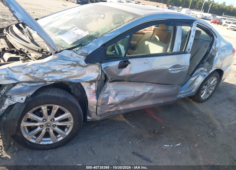 2012 HONDA CIVIC EX VIN: 19XFB2F82CE005421