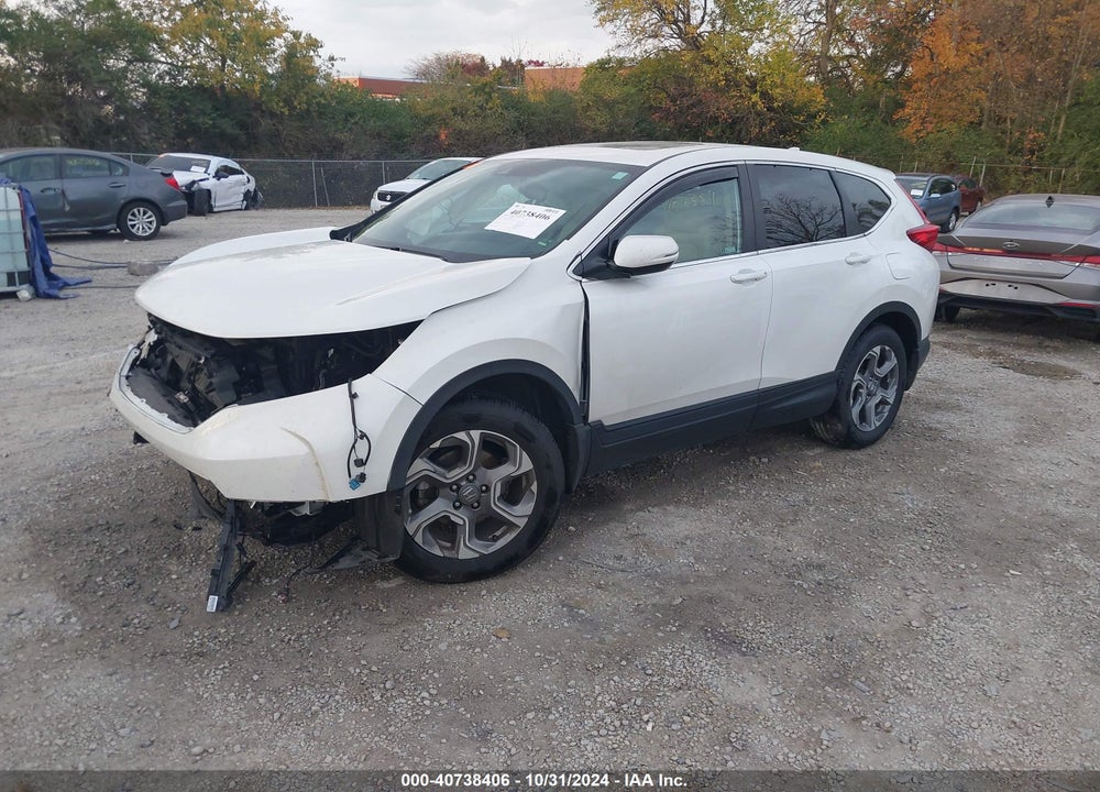 2019 HONDA CR-V EX-L VIN: 2HKRW2H8XKH633817