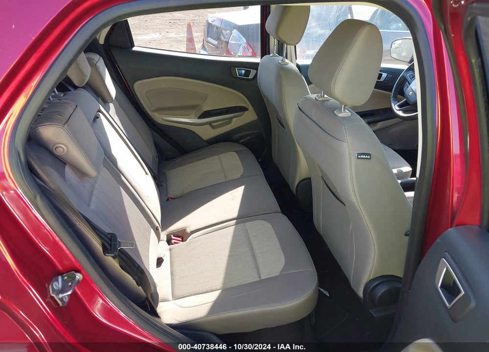 2019 FORD ECOSPORT SE VIN: MAJ6S3GL8KC304691